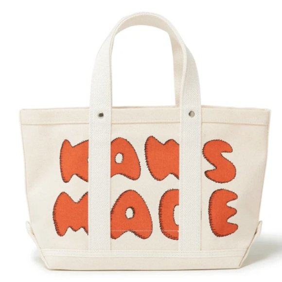 KAWS x HUMAN MADE HEART TOTE BAG SMALL - Picture 2 of 2